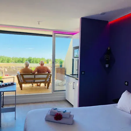 Studio Camp Naturiste Vue Mer, Le Gilyves Cocooning Agde Exterior photo